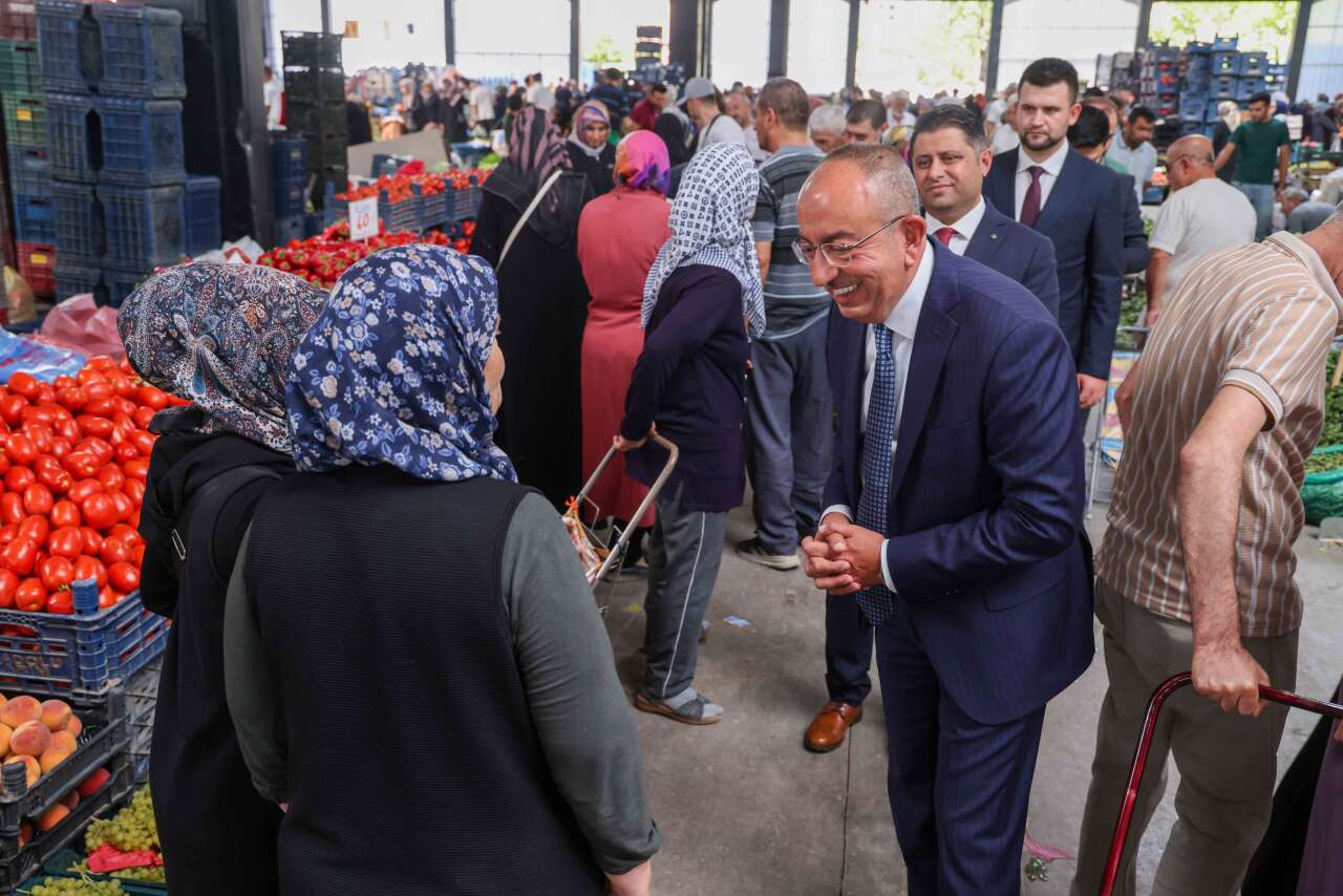 Meram’da pazar alışverişinde yeni dönem! Sil baştan yenilendi 3